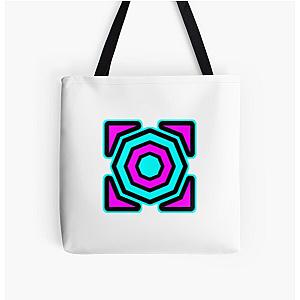 Geometry Dash Icon All Over Print Tote Bag