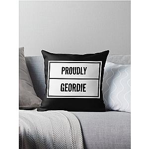 Proudly Geordie Throw Pillow