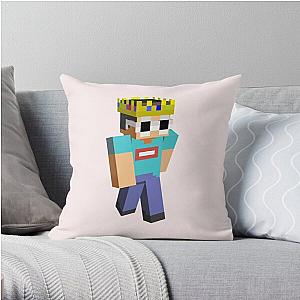 GeorgeNotFound Pillows - GeorgeNotFound Glasses Funny Minecraft  Throw Pillow RB0906 [ID9307]