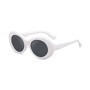 GeorgeNotFound Goggles White Thick Oval Glasses [ID9958]