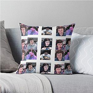 GeorgeNotFound Pillows - GeorgeNotFound Sticker Pack :D Throw Pillow RB0906 [ID9280]