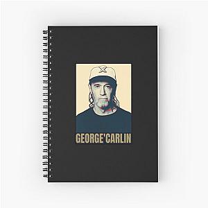 man george carlin Spiral Notebook