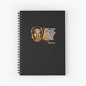 man george carlin Spiral Notebook