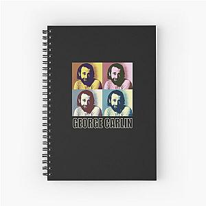 man george carlin Spiral Notebook