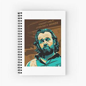 George Carlin  (2) Spiral Notebook