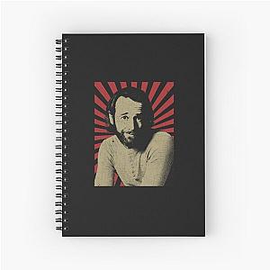 man george carlin Spiral Notebook