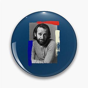 George Carlin Vintage Portrait   Pin