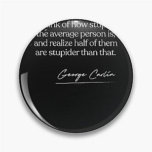 man george carlin Pin