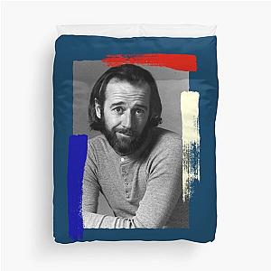 George Carlin Vintage Portrait   Duvet Cover