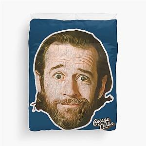 George Carlin Retro   Duvet Cover