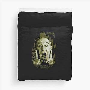 man george carlin Duvet Cover