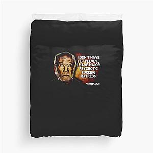 man george carlin Duvet Cover