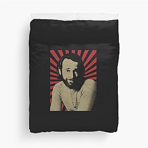 man george carlin Duvet Cover