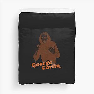 man george carlin Duvet Cover