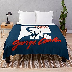 George Carlin Comedian    Throw Blanket