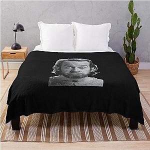 man george carlin Throw Blanket