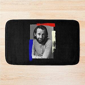 George Carlin Vintage Portrait   Bath Mat