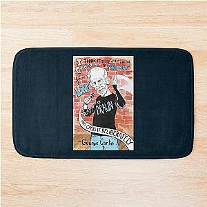 George Carlin Comedy Legend      Bath Mat