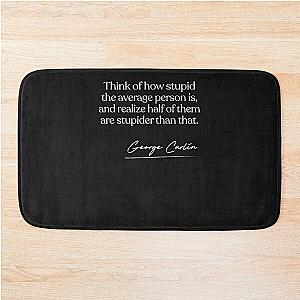 man george carlin Bath Mat