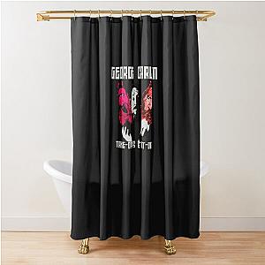 man george carlin Shower Curtain