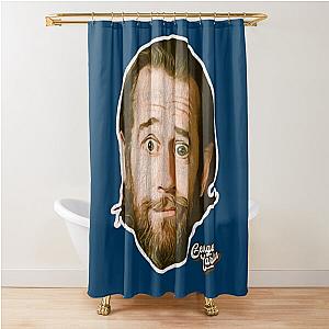 George Carlin Retro   Shower Curtain