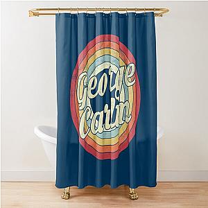 George Carlin Retro Style   Shower Curtain