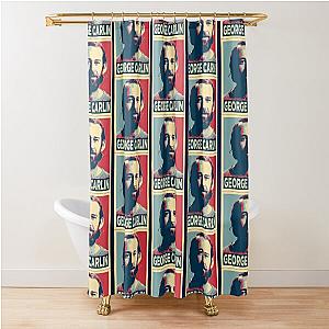 George Carlin                                  Shower Curtain