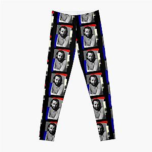 George Carlin Vintage Portrait   Leggings