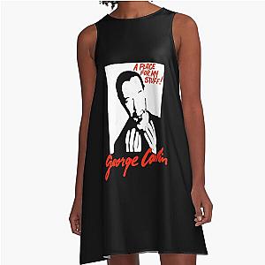 George Carlin Comedian    A-Line Dress