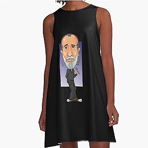 George Carlin Comedy Legend       A-Line Dress