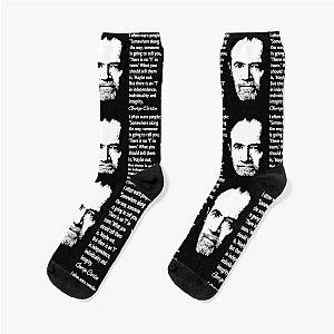 George Carlin Quote on Independence, Individuality & Integrity  Socks