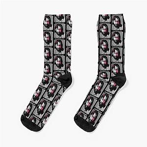 Trippy George Carlin Visionary Mind   Socks