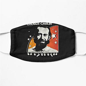 man george carlin Flat Mask