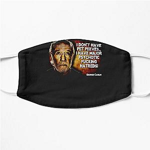 man george carlin Flat Mask