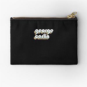 man george carlin Zipper Pouch