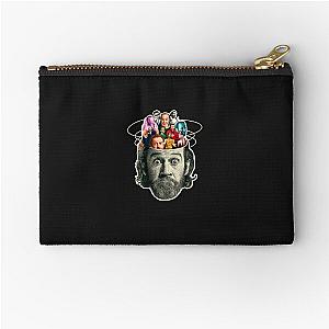 man george carlin Zipper Pouch