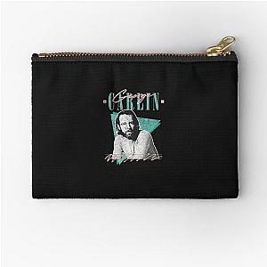 man george carlin Zipper Pouch