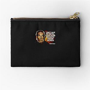 man george carlin Zipper Pouch