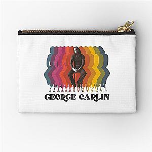 George Carlin Retro Fade    Zipper Pouch