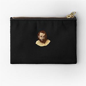 man george carlin Zipper Pouch