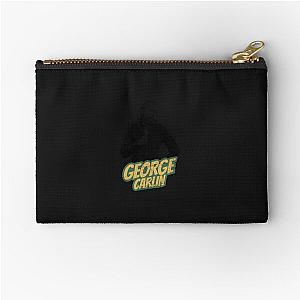 man george carlin Zipper Pouch