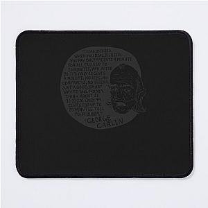 man george carlin Mouse Pad