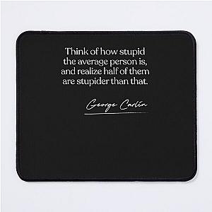 man george carlin Mouse Pad