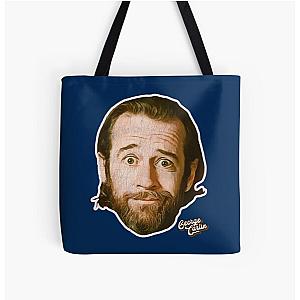 George Carlin Retro   All Over Print Tote Bag