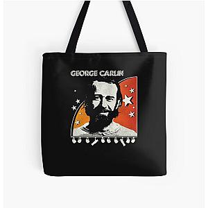 man george carlin All Over Print Tote Bag