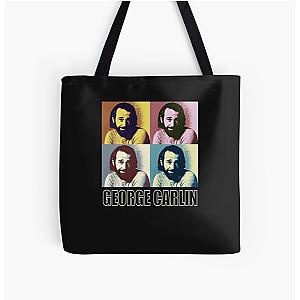 man george carlin All Over Print Tote Bag