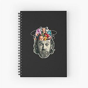 man george carlin Spiral Notebook