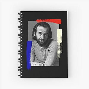 George Carlin Vintage Portrait   Spiral Notebook