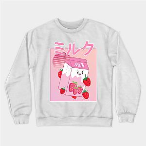 George Sweatshirts - GeorgeNotGound  Japanese Anime Strawberry Milk Shake Sweatshirt TP0511