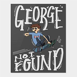 George Posters - Georgenotfound skateboarding Poster TP0511